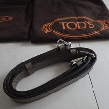 TOD'S T Timeless Leather Bag Micro 2-Way Handbag #QYA2SD
