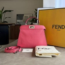 FENDI ISeeU Selleria Peekaboo Small Pink #QY8TY7