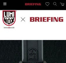 Luminox × BRIEFING #QY4XYY