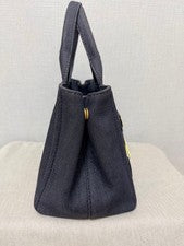 PRADA Robot Denim Handbag 2WAY #QY43KK