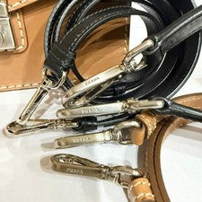 PRADA handbag, clochette style, with key and sound lock. #QY9P6R