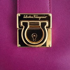 FERRAGAMO Bordeaux Leather Bag Series: High-Quality and Elegant #QYEEGZ