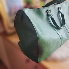 Louis Vuitton Epi Green handbag #QYBU5S