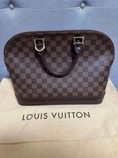 LOUIS VUITTON Damier handbag, medium size #QY27AB