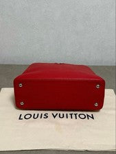 LOUIS VUITTON Capucines MM Coquelicot Red Leather Bag #QY7AOH