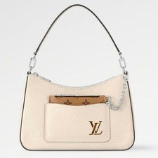 LOUIS VUITTON Marel Epi White #QYAB7K