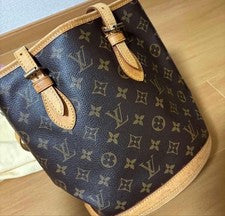 LOUIS VUITTON Monogram Bucket Handbag #QYF9N7