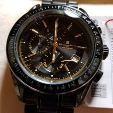 High-performance center chronograph men's chronograph watch with black I #QY68N3