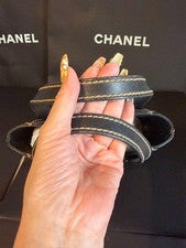 CHANEL Wild Stitch Handbag, Black #QYFNCF