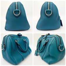 LOUIS VUITTON Parnassea Blue BB 2-Way Boston Bag #QYFA2K