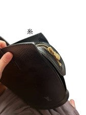 LOUIS VUITTON Black Saint Jacques Epi Leather #QYGCV2