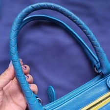 Bottega Veneta Brera Bag Intrecciato Leather Boston Bag #QYARKX