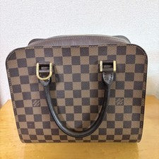 LOUIS VUITTON Damier Triana Handbag #QY098S
