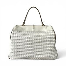 TOD'S Turnlock Quilted Leather 2-Way Bag with Logo Embossing #QY30Y2