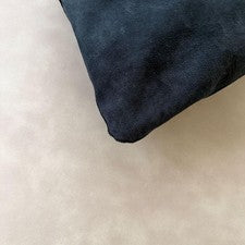 THE ROW Small Bindle Black Suede Handbag #QYG3Z3