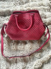 BALLY Mesh Handbag Pink #QY9OP1