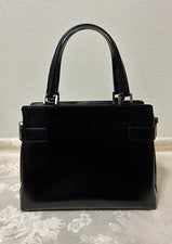 Salvatore Ferragamo handbag, black, made in Italy. #QYCGGU