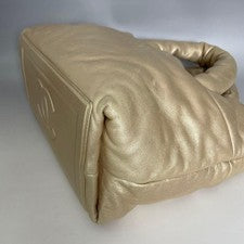CHANEL Gold Leather Coco Cocoon Handbag CHANEL Gold #QY1JGW