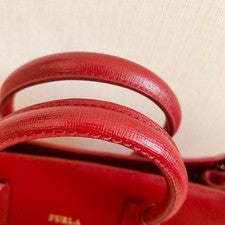 FURLA Furla Red Leather Handbag #QYJC86