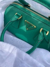 PRADA Mini Bag, Mango, 1BB846, with Guarantee Card #QY0VQG