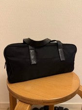 PRADA Nylon Mini Boston Bag Y2K Logo Plate #QY30TR