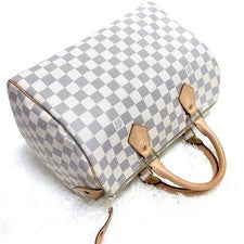 LOUIS VUITTON Damier Azur Speedy 30 #QYJJE9