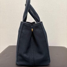 PRADA CANAPA handbag, black #QYBLJZ