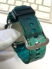 G-SHOCK Solar Skeleton Clear Green G-LIDE Camouflage #QYI896