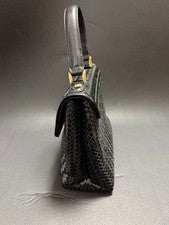 FENDI Fringe Braided Handbag/Shoulder Bag (2-Way Leather) #QYIA0P