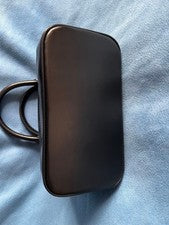 LOUIS VUITTON Satin Little Bag Black #QYA3U5