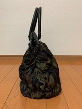 PRADA camouflage pattern Leather Women #QYAJ5X