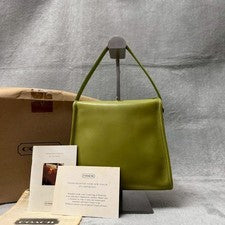Hard to Find Green Old Coach Geometric Bag Y2K #QY25UH