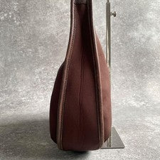 Y2K Old Coach One-Shoulder Bag Ergo Brown Nylon #QYHKZ9