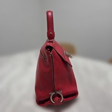 Ferragamo Sofia 2-way bag, Gancini design, red. #QY6G4L