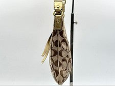 Coach Signature Shoulder Bag, Beige #QY431Z