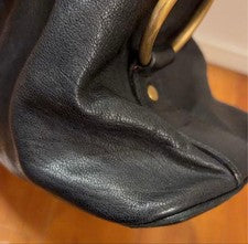 YVES SAINT LAURENT Muse Two Leather Tote Bag y2k #QYKETT