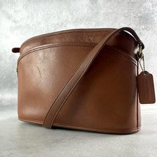 COACH Old Coach Shoulder Bag 9976 Leather USA Brown #QYC8BS