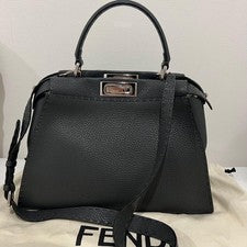 Peekaboo Asphalt Grey Selleria Bag #QYCHIQ