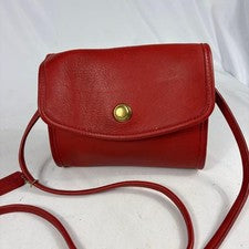 Classic Coach USA-made Mini Shoulder Bag 9892 Pouch Red #QYKDTF