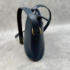 COACH Old Coach Madison Shoulder Bag, Navy Leather #QY72SJ