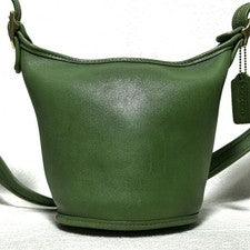 Classic COACH shoulder bag 9019 GREEN US #QY0NMM
