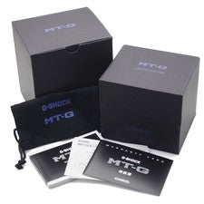 Box and inscription CASIO (CASIO) G-SHOCK Radio-Controlled Solar Watch M #QY8KQC