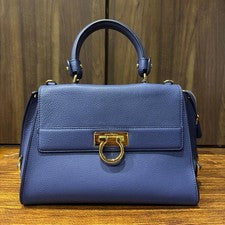 FERRAGAMO Salvatore Ferragamo handbag with hardware Blue #QYEKV7