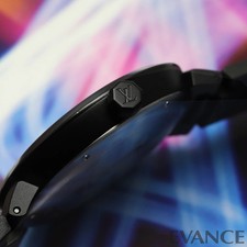Weekly Special: LOUIS VUITTON Tambour Slim Rainbow QA113 Black Men's Wat #QYCFMJ