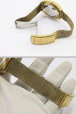 Pomar Men's Watch, Day-Date, Gold Tone, 18715516 #QY4Y2X