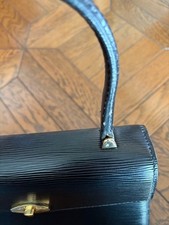 LOUIS VUITTON black Epi handbag #QYCNHJ