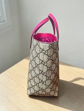 GUCCI deer illustration tote bag, Takashimaya department store, with cer #QY5M76