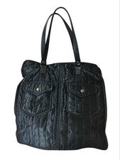 [MiuMiu] Black quilted tote bag/Archive (Classic)