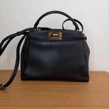 Peekaboo Mini Fendi Black #QYDJ10