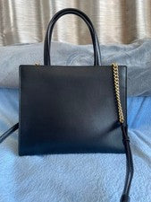 FERRAGAMO 2way Tote Bag Black Vara Ribbon #QYJZ19
